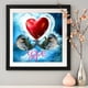 thumbnail image 2 of Cuadros Decorativos DIY taladro redondo completo Rhinestone diamante pintura amor delfín trabajo hecho a mano hogar arte JShteea Nuevos Originales, 2 of 9