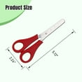 thumbnail image 6 of AGCAN 25 Pack Scissors Bulk with scale, 5 Inch Blunt Tip Safety Scissors for Classrooms, Sewing Craft Supplies, 6 of 10