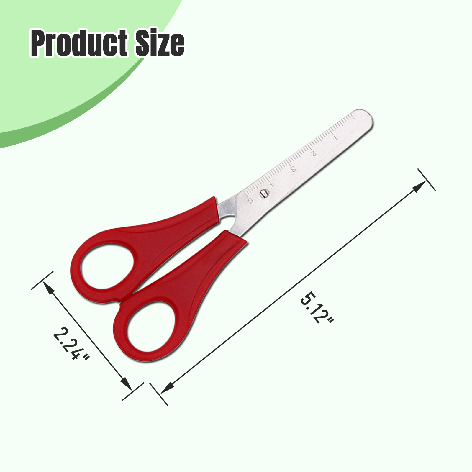 AGCAN Safety Scissors Bulk 25-Pack, 5-Inch Blunt Tip photo 6