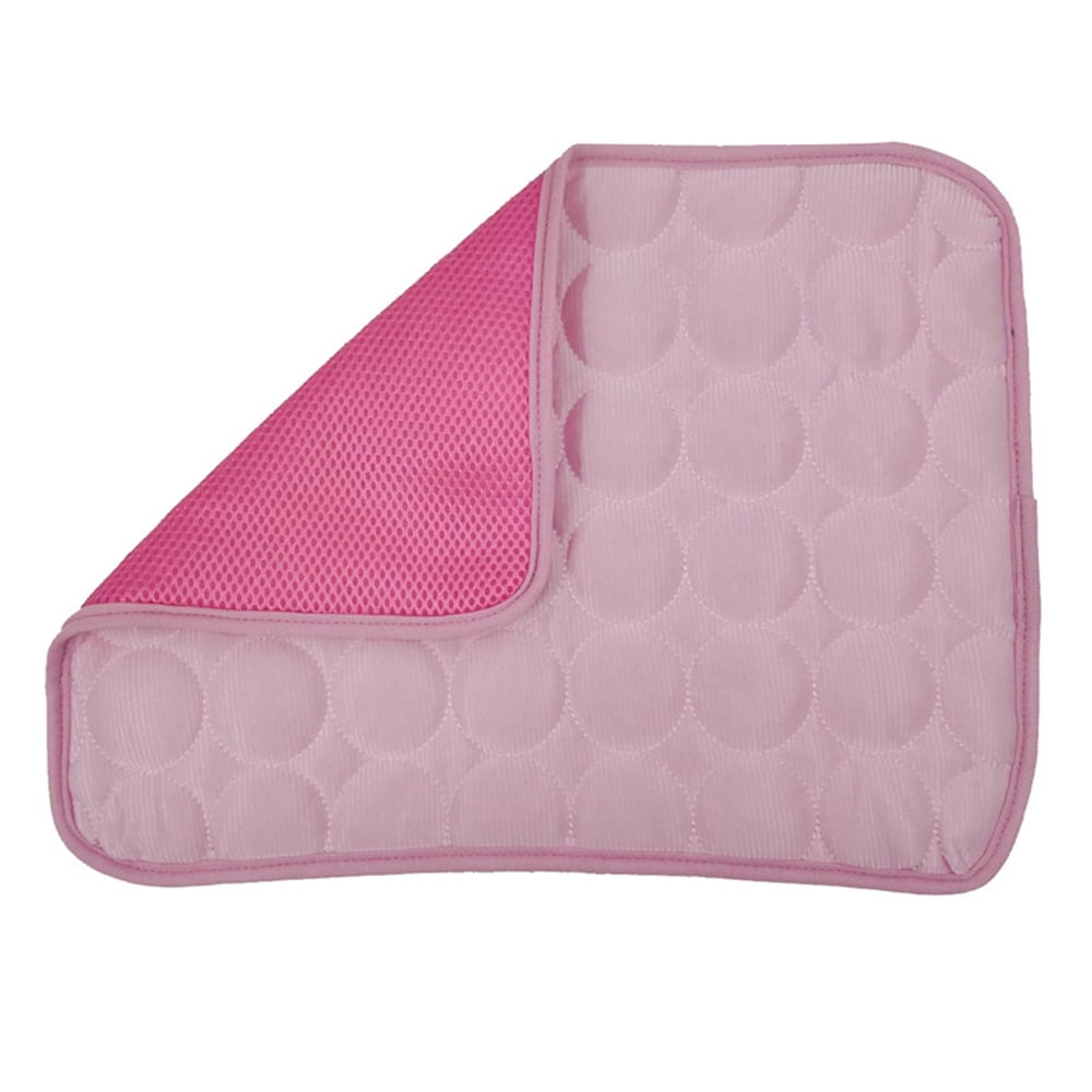 Summer Cooling Mat for Dogs Cats Ice Silk Self Dog Cooling Mat