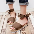 thumbnail image 2 of Juebong Sandals clearance Women's Platform Espadrilles Casual Ankle Strap Wedge Sandals, Comfortable Dressy Summer Shoes, 2 of 4