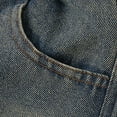 thumbnail image 6 of Jeans Girls Embroidered Jeans Baggy Pants for Girls Straight Leg Jeans with Pockets High Waist Wide Leg Jeans for Girls 4-5 Years, 6 of 8