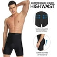 thumbnail image 3 of VASLANDA Men Shaper Underwear Tummy Control Shorts High Waist Slimming Compression Shaping Thigh Boxer Briefs Shapewear, 3 of 7