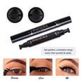 thumbnail image 2 of Dual Ended Winged Liquid Eyeliner Long Lasting Waterproof Smudgeproof Eye Makeup Seal Stamp Tool for Wing or Cat Eye, 2 of 7