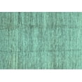 thumbnail image 1 of Ahgly Company Indoor Rectangle Abstract Light Blue Modern Area Rugs, 8' x 12', 1 of 4