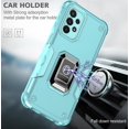 thumbnail image 3 of Funda Super Case para Samsung Z Fold 4, compatible con soporte magnético para coche, protección total de 360°, soporte de anillo, 3 of 5