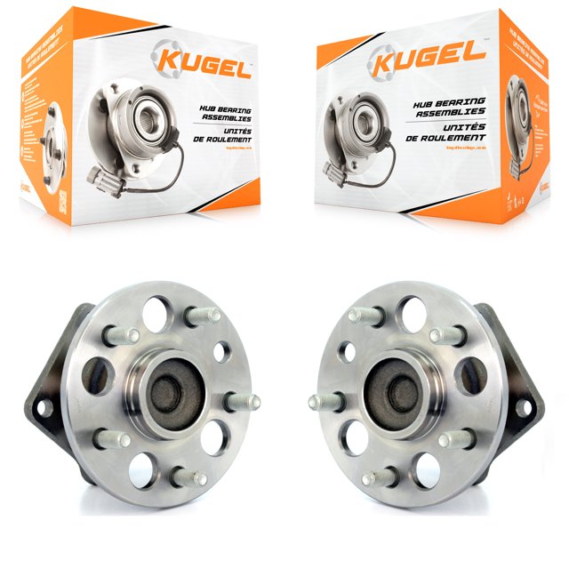 Kugel Rear Wheel Bearing and Hub Assembly Pair for Car 1998-2003 Toyota Sienna - Left Right Side (Driver Passenger) K70-100565