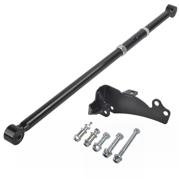 BST BSSP Front Adjustable Panhard Track Bar for 0-4” Lift For 1994-2002 Dodge Ram 1500 2500 3500 4WD Adjustable Track Rod with Relocation Bracket