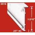 thumbnail image 1 of AP Trim Molding 021-51603-16 Short Lip Insert Type; Mill; Aluminum; Single, 1 of 2