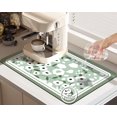 thumbnail image 1 of 2 Pack Coffee Maker Mat for Countertops 19.5x12 Inch Drying Mat for Kitchen Counter Ultra Absorbent and Non-Slip Dish Drying Pad, Coffee Pot Mats for Kitchen Counter, Coffee Bar Accessories Spill Mat, 1 of 5