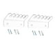 thumbnail image 1 of 2 clips resistentes para cables de cargador, gestión de cables para mesita de noche de oficina y escritorio Claro, 1 of 7