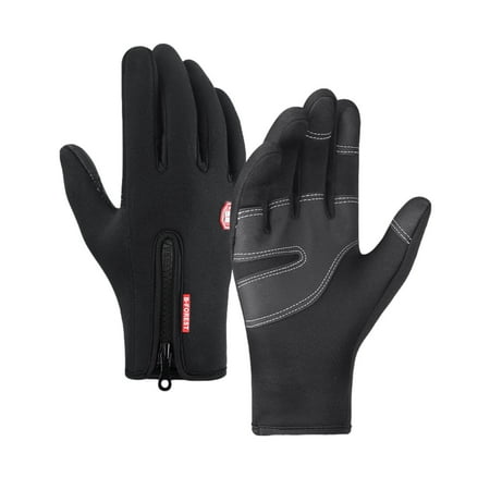 

BESTHUA Riding Skiing Warm Gloves Intimate Design Velvet Touch Screen