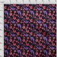 thumbnail image 4 of oneOone Georgette Viscose Pink Fabric Asian Japanese Koi Fish Craft Projects Decor Fabric Printed By The Yard 42 Inch Wide, 4 of 4