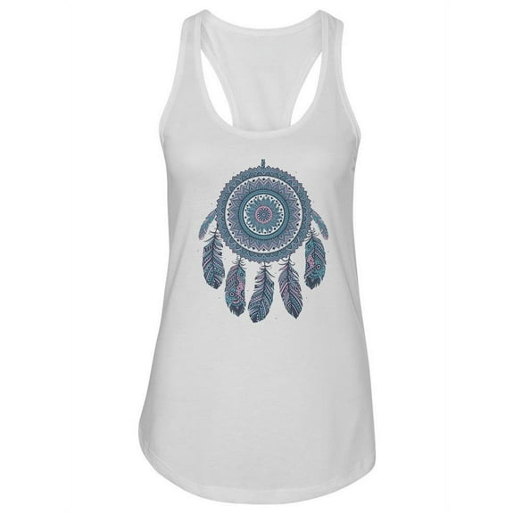 Blue Dreamcatcher Tank Women -Image by Shutterstock, Female Small