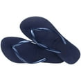 thumbnail image 5 of Havaianas Kids Slim Flip Flops - Kids' Summer Sandals for Boys & Girls - Navy Blue, 2Y big kid, 5 of 6