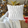 thumbnail image 7 of Decorations Couch Pillow Covers Cushion Cover Cozy Boho Farmhouse Cushion Cover with Tassels Soft Accent Pillowcase Bedroom Living Room Farmhouse indoor Pillow Case, 7 of 7