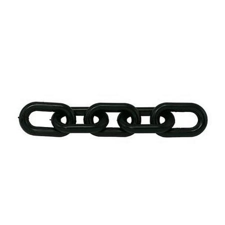 

Plastic Barrier Chain 1.5 Diameter 100 Length Black