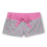 Juniors Fresh Sleepwear Heart Boxer Shorts