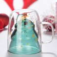 thumbnail image 4 of Bonitas tazas navideñas, tazas de café, tazas de té, vasos de leche, vasos con aislamiento de doble pared, tazas de espresso, la mejor Navidad para mujeres, hombres, niños, oficina y uso personal, 4 of 8