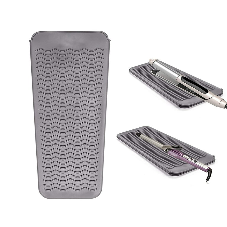 Heat Resistant Mat for Curling Iron, Flat Irons and Hair