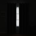 thumbnail image 4 of Cortinas Romellar de oscurecimiento total con ojales - Juego de 2 piezas en poliéster suave y resistente, bloquea hasta 99% de luz y UV. Varios tamaños y colores disponibles. Fácil instalación y, 4 of 6