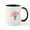 White/Black Inside, variant on CafePress - Happy Easter Bunny Mother And Chold Under Tre Mugs - 11 oz Ceramic Mug - Novelty Coffee Tea Cup