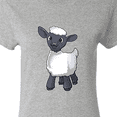 thumbnail image 4 of Inktastic Cute Little Lamb Women's T-Shirt, 4 of 5