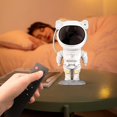 thumbnail image 3 of Proyector estrellado de astronauta Luz de proyector de galaxia ajustable 360 ​​con control remoto Luz nocturna de astronauta adecuada para sala de juegos, cine en casa, niños, 3 of 5
