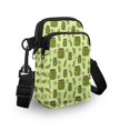 thumbnail image 3 of HELLHERO Polyester Women Shoulder Bag Double Deck Crossbody Bag for Outdoor Travel(Pickle Can and Slice Pattern), 3 of 7