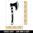 thumbnail image 2 of Norse Viking Battle Axe Rectangle Rubber Stamp Stamping Scrapbooking Crafting - Large 2.5in, 2 of 7
