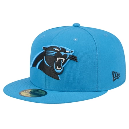 Men s New Era Blue Carolina Panthers 59FIFTY Fitted Hat