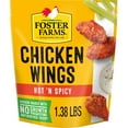 thumbnail image 2 of Foster Farms Hot 'N Spicy Chicken Wings, 22 oz (Frozen), 2 of 13