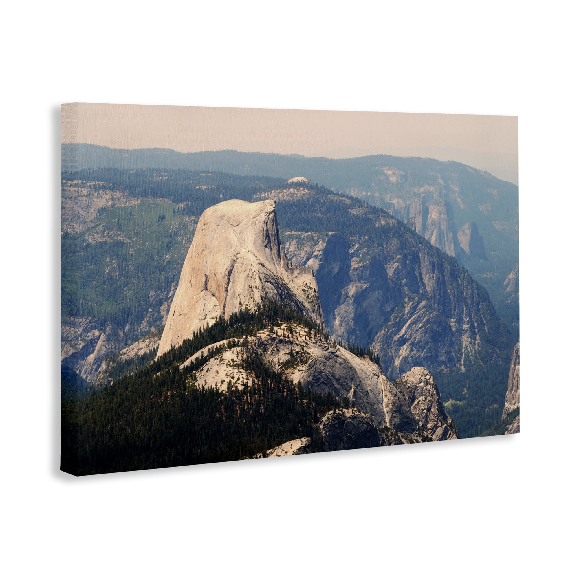 Stupell Industries Granite Monolith Above Forest Canvas Wall Art, design by Gemma Bardot