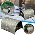 thumbnail image 2 of Utoimkio Cat Houses for Outdoor Cats Stray Warm Cats Shelter Weatherproof Outside Feral Cats Dogs,Outdoor Cat House Indoor Foldable Pet Cave for Winter Wild Cat Dogs, 2 of 7
