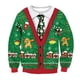 thumbnail image 1 of Suéteres de Navidad feos, jerséis verdes con estampado divertido en 3D, sudadera para fiesta navideña, cumpleaños y Navidad, 2023, 1 of 4