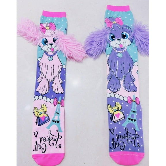 Fashion Children's Accessories Socks Personality Trendy Cartoon Bowknot Girl Socks