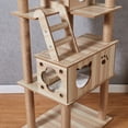 thumbnail image 5 of Cápsula espacial de lujo para gatos de seis pisos, trampolín ecológico para gatos para todas las estaciones, casa multifuncional para gatos, 5 of 5
