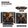 thumbnail image 5 of Decal Skin for PS4 Slim / PS4 Pro / PS4, Whole Body Vinyl Sticker Cover for Playstation 4 Console and Controller (strong pumpkin), 5 of 5
