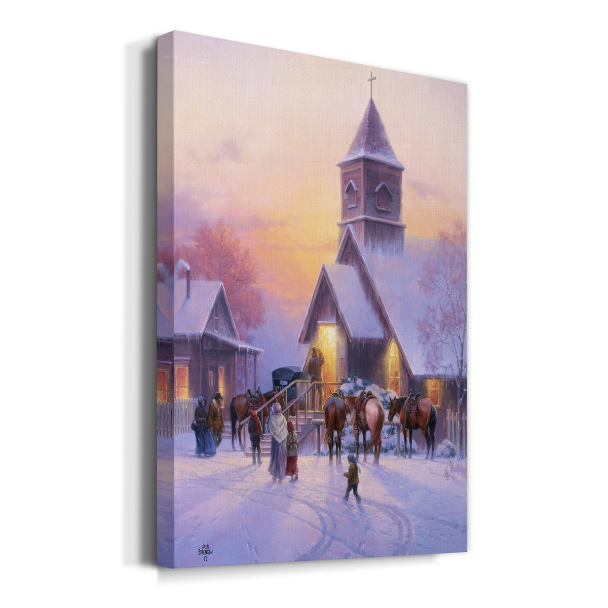 Sunday Service- Gallery Wrapped Canvas