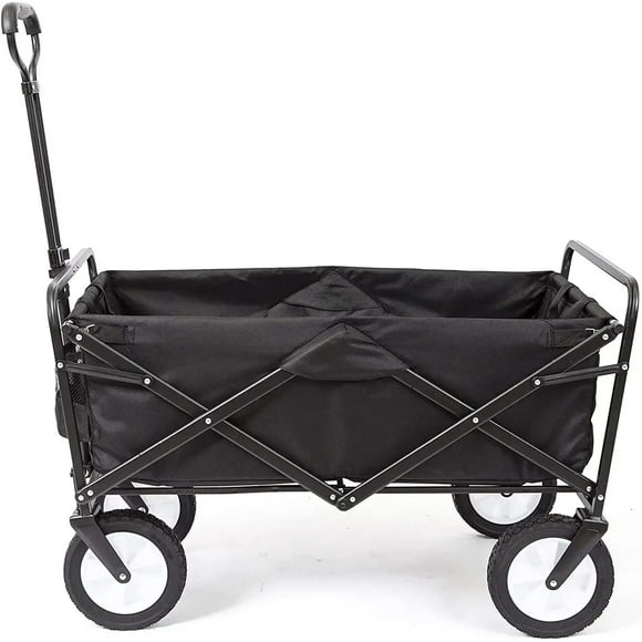 Compatible with MacSports Heavy Duty Steel Frame Collapsible Folding 150 Pound Capacity Outdoor Camping Garden Utility Wagon Yard Cart (Black)
