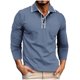 thumbnail image 2 of pstuiky hombres de manga larga, Cárdigan informal de manga larga con botones y bolsillo para hombre tops de invierno para hombre s, 2 of 7
