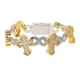 thumbnail image 1 of Pulsera de joyería con logo PAN S925 for mujer, pulseras con dijes, brazaletes de cuentas DIY, circonita cúbica 5A, regalos en capas de plata for ella, 1 of 4