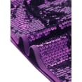 thumbnail image 5 of DARING DIVA Women's Off-Shoulder Long Sleeve Party Tops S Dark Purple, 5 of 6
