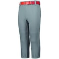 thumbnail image 1 of Youth Pull-Up Baseball Pant With Loops L Blue Grey, 1 of 1