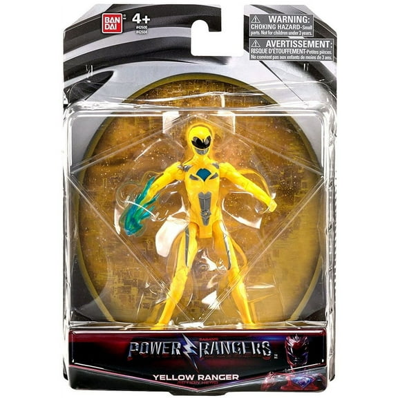 Mighty Morphin Power Rangers Movie 5" Yellow Ranger Action Hero