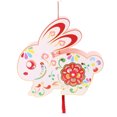 thumbnail image 1 of DIY Lantern Rabbit Shaped Hanging Lantern for Spring Festival Lantern Festival with Light Battery Powered for Kids, 1 of 8