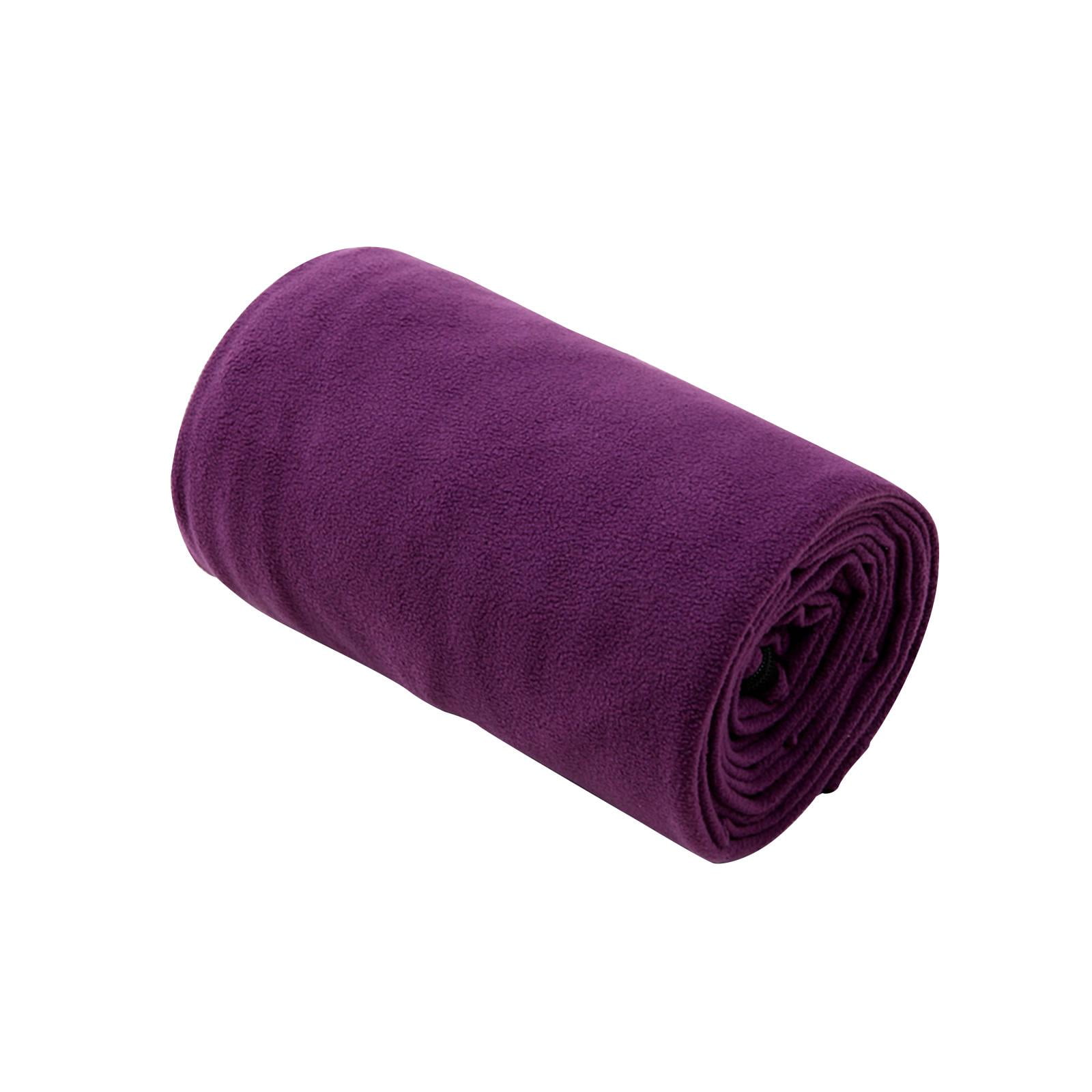 Sleeping Bag Liner Fleece Backpacking Blanket Washable Sturdy Zippered