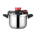 thumbnail image 2 of lingqin Kitchen Pressure Canner Portable with Easy Opening Lid Kitchen Cookware Instant 7L, 2 of 9