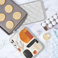 thumbnail image 5 of Yayeee Pot Holders Kitchen Heat Resistant with Pocket 7"x9.8" Cotton Oven Cooking Hot Pads, White Abstract Shapes, 5 of 7