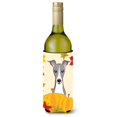 thumbnail image 1 of ""Caroline'S Treasures Bb2042Literk """"Galgo Italiano Acción De Gracias"""" Botella De Vino Hugger Koozie 750Ml Multicolor"", 1 of 1